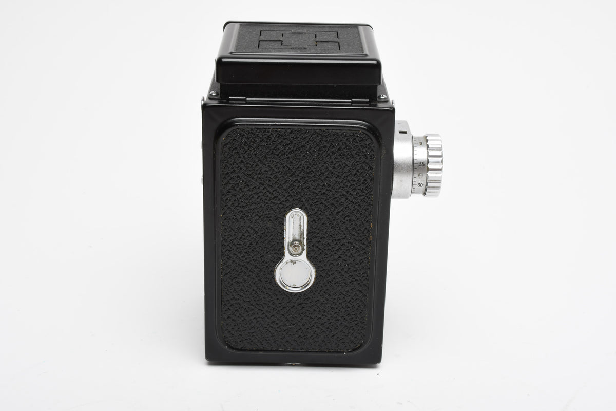 Ricoh Super Ricohflex TLR camera, case+cap, Parts or Repair