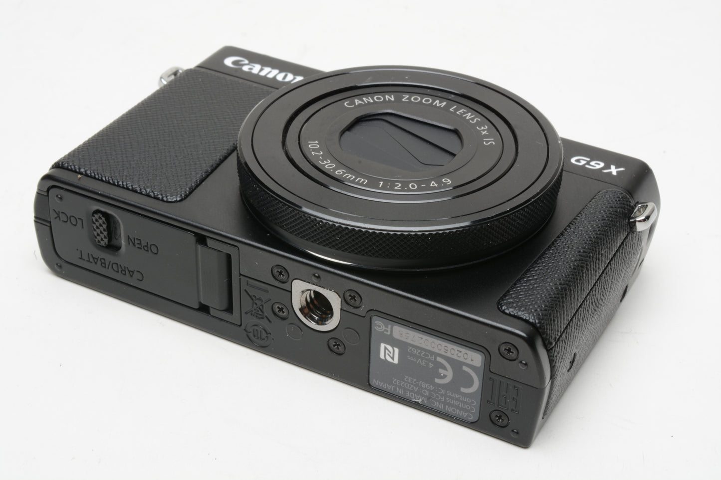 Canon Powershot G9X 20.2MP Digital Camera (Black) for Parts or Repair