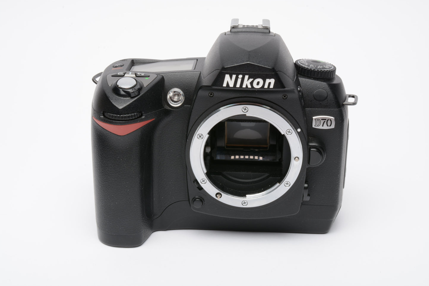 Nikon D70 DSLR body w/2batts, charger, strap, Only 6300 Acts