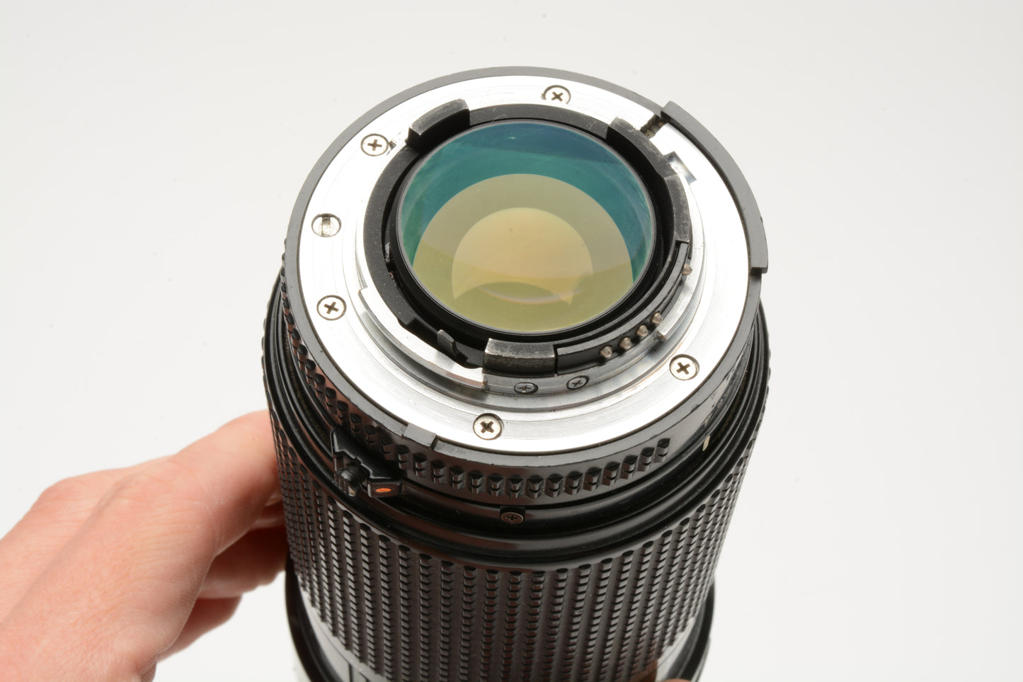 Nikon AF Nikkor 70-210mm f4 telephoto zoom lens, caps, Sharp!