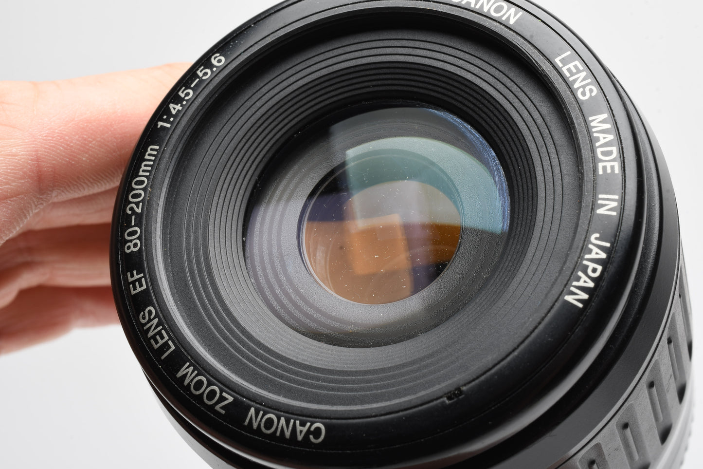Canon EF 80-200mm F4-5.6 Telephoto Zoom Lens, clean + Caps