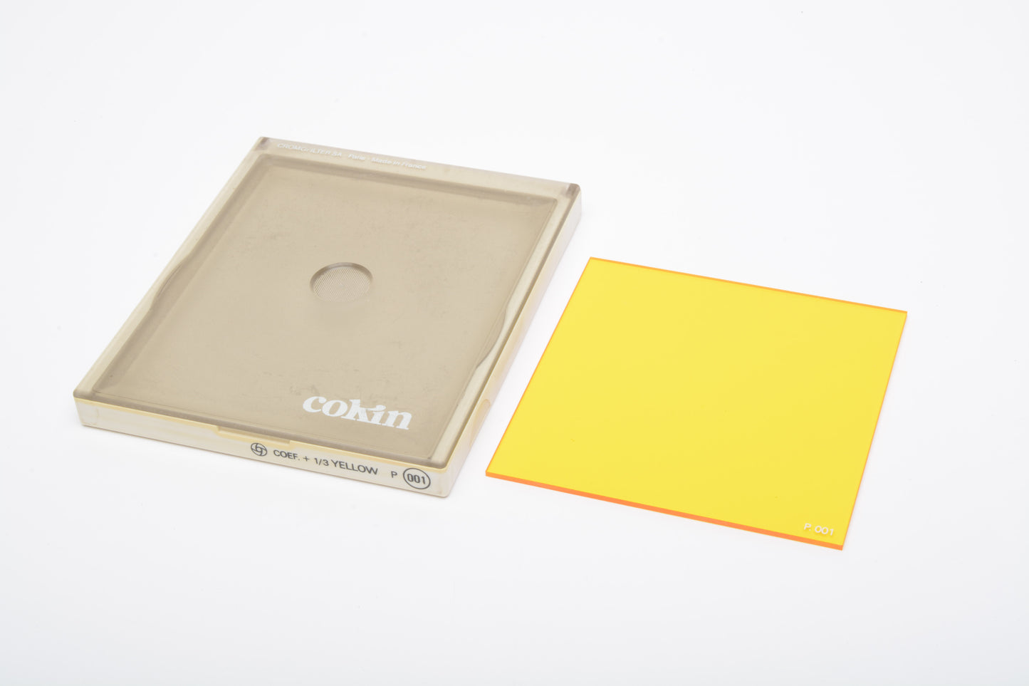 Cokin P Series +1/3 Yellow P001 filter in jewel case