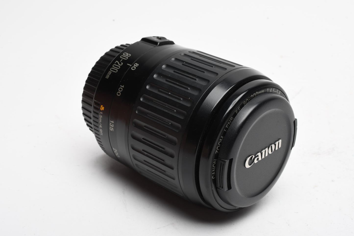 Canon EF 80-200mm F4-5.6 Telephoto Zoom Lens, clean + Caps