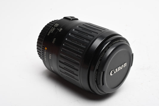 Canon EF 80-200mm F4-5.6 Telephoto Zoom Lens, clean + Caps
