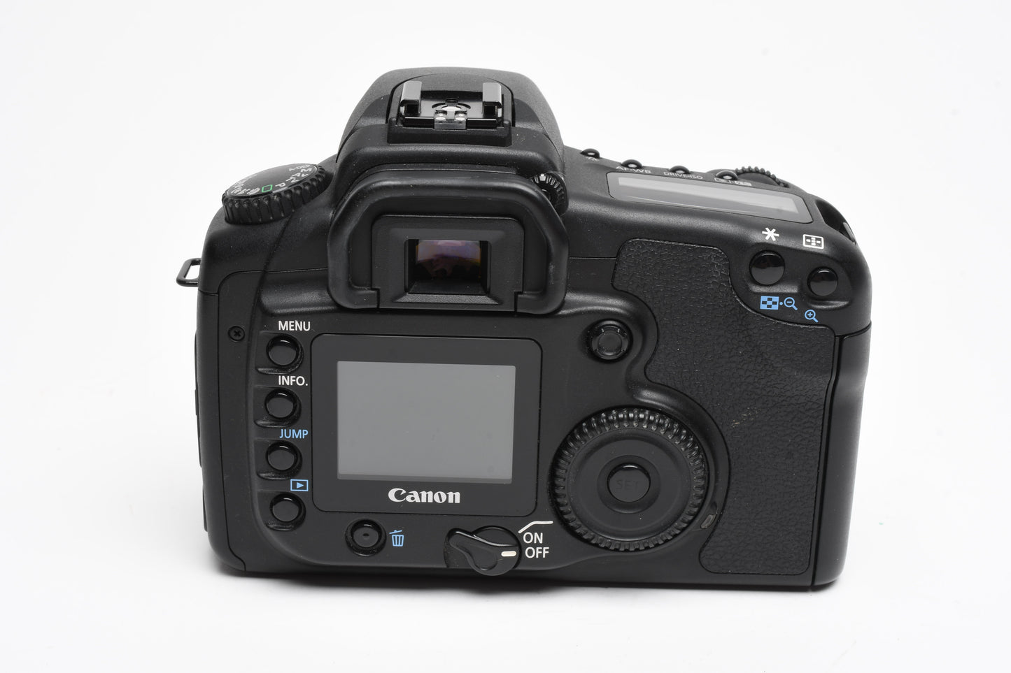 Canon EOS 20D DSLR w/18-55mm f/3.5-5.6 Lens, Batt., charger, +strap