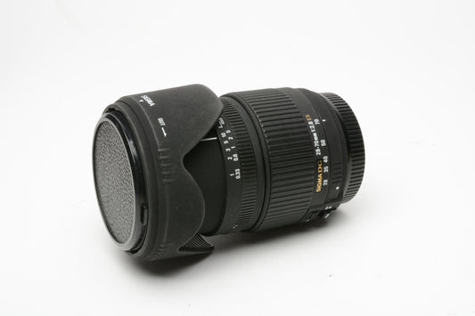 Sigma DG AF 28-70mm f2.8 EX compact zoom lens for Canon EF + Hood, Caps