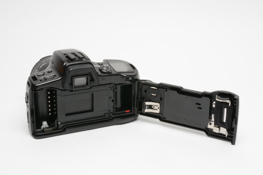 OP Tech neoprene ~2.5" wide black camera strap w/quick release posts