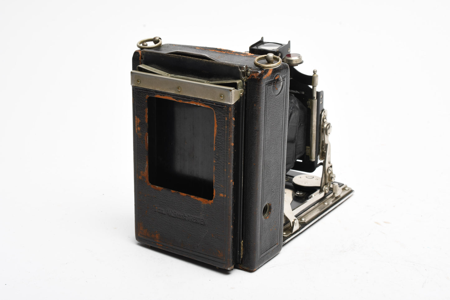 ICA Cupido Cut film camera w/Syntor 115mm lens, working shutter, no holders