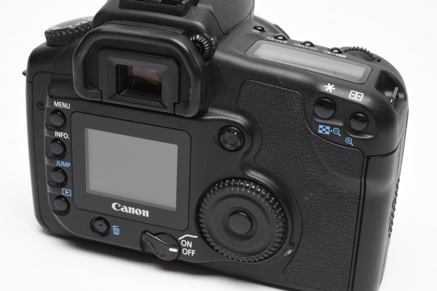 Canon EOS 20D DSLR w/18-55mm f/3.5-5.6 Lens, Batt., charger, +strap