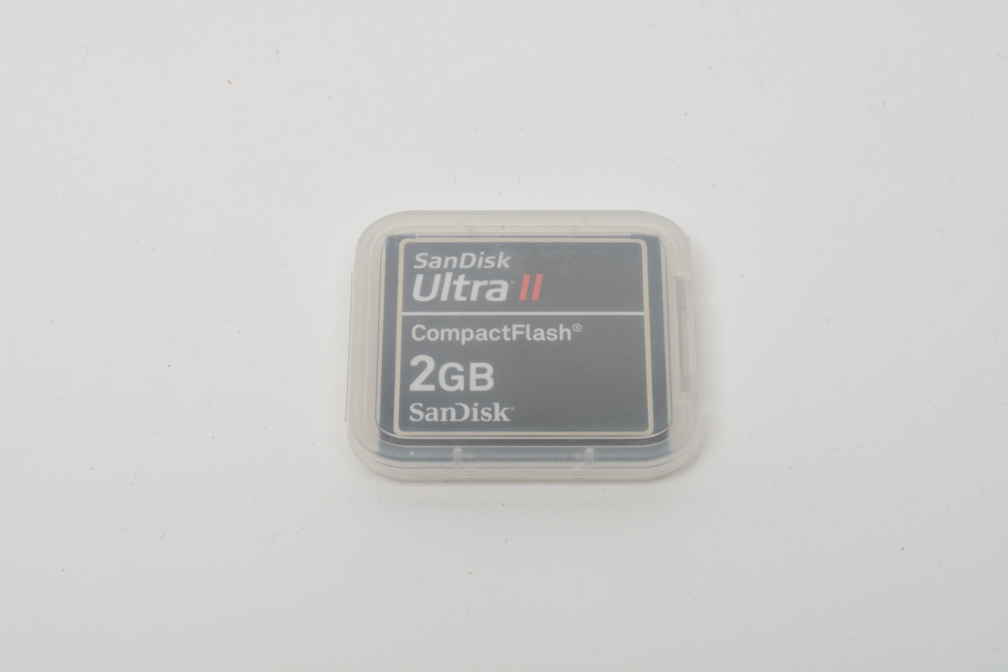 SanDisk Ultra II 2GB CF Compact Flash Card in Jewel Case (black)