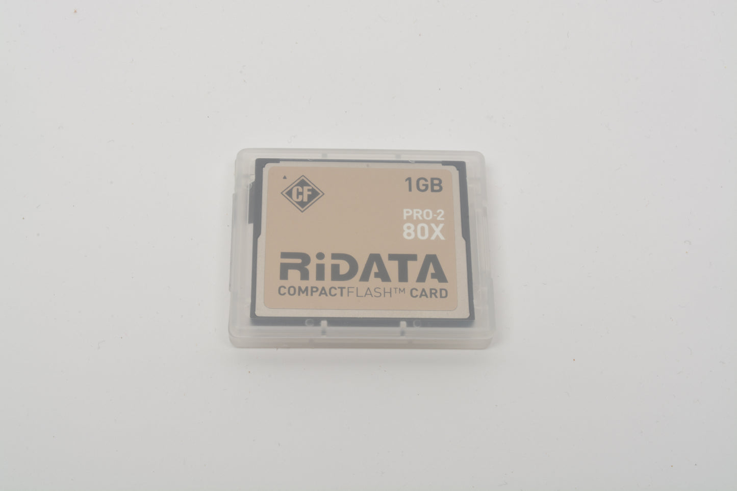RiData 1GB Pro-2 80x CF Compact Flash Card in Jewel Case
