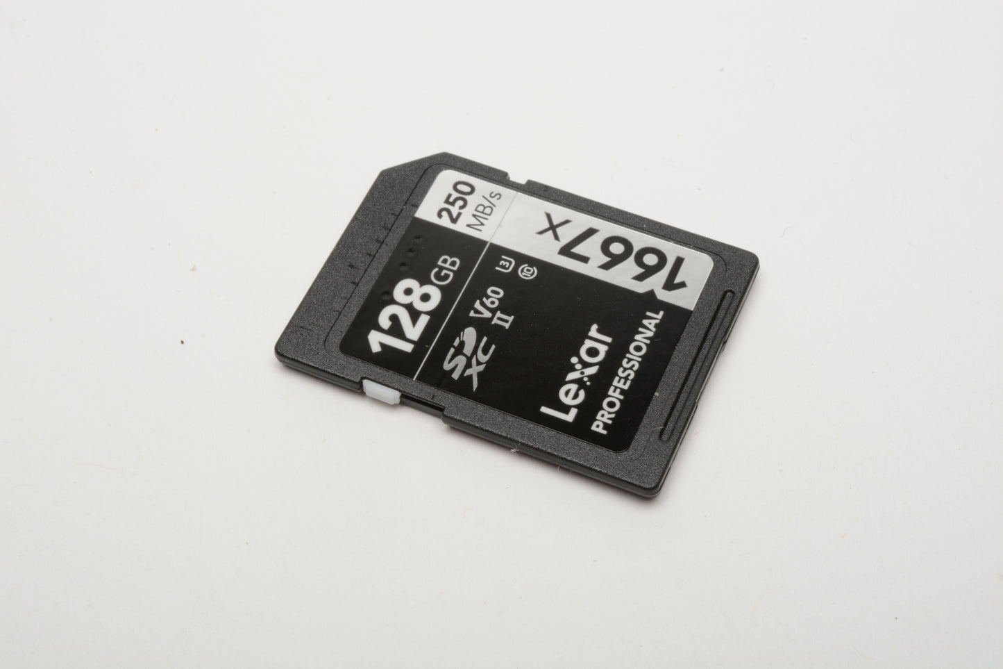 Lexar Professional 1667X 128GB SDXC UHS II Memory Card 250MBs for 4K Video