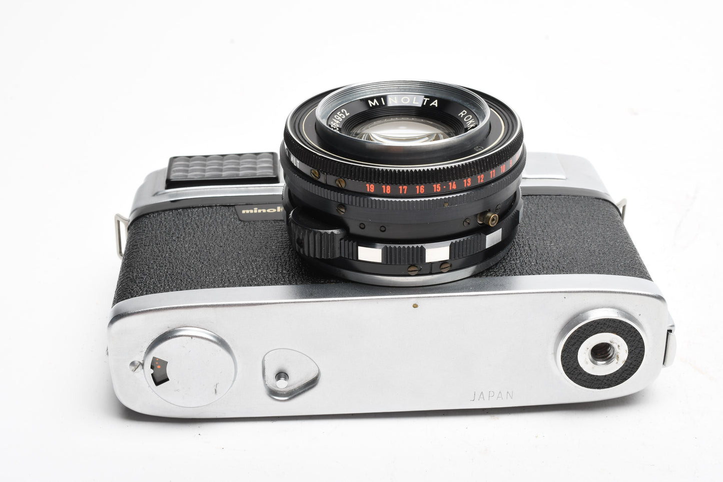 Minolta AL 35mm Rangefinder camera, Case, Meter works, no shutter, Parts or Repair