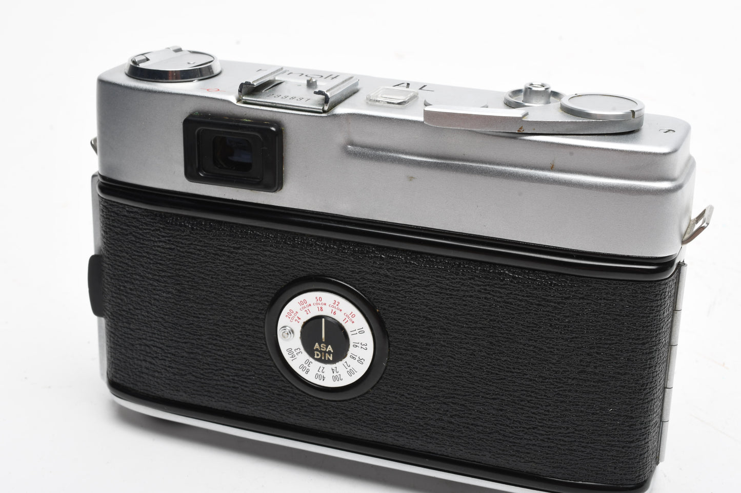 Minolta AL 35mm Rangefinder camera, Case, Meter works, no shutter, Parts or Repair