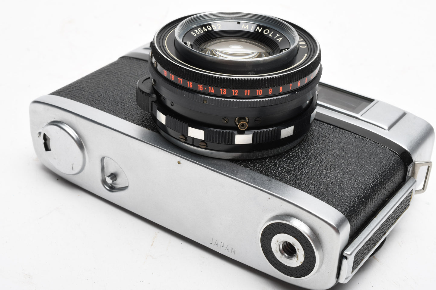 Minolta AL 35mm Rangefinder camera, Case, Meter works, no shutter, Parts or Repair