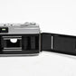 Minolta AL 35mm Rangefinder camera, Case, Meter works, no shutter, Parts or Repair