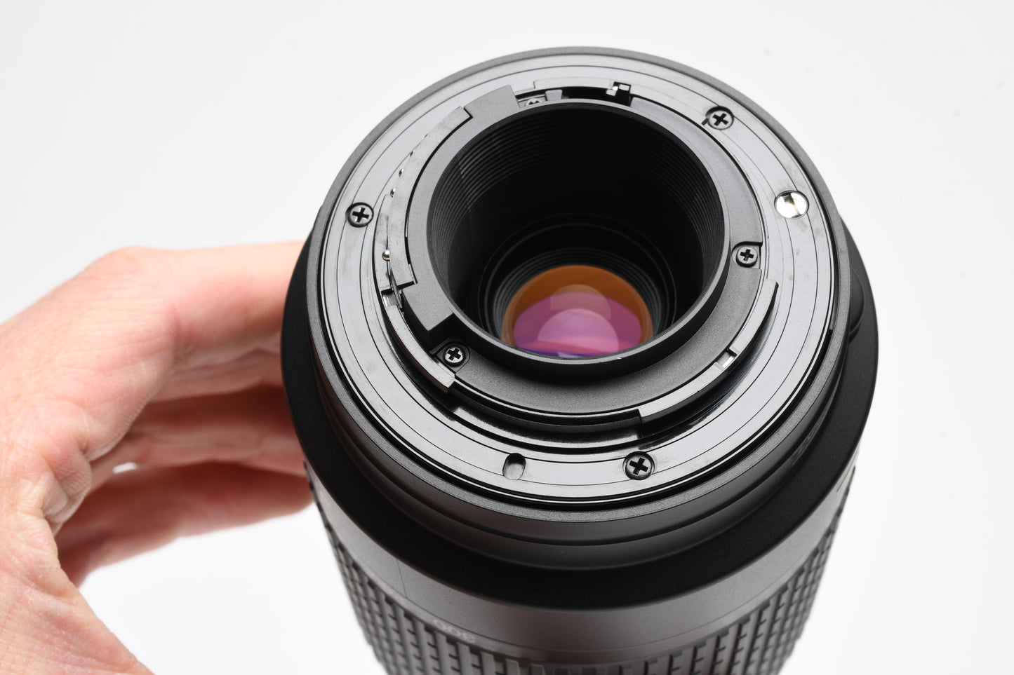 Nikon AF Zoom Nikkor 70-300mm f4.5-5.6G zoom, caps, hood, (Black) Boxed, Mint