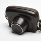 Minolta AL 35mm Rangefinder camera, Case, Meter works, no shutter, Parts or Repair