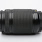 Nikon ED AF Nikkor 70-300mm f4-5.6D zoom lens, hood + caps