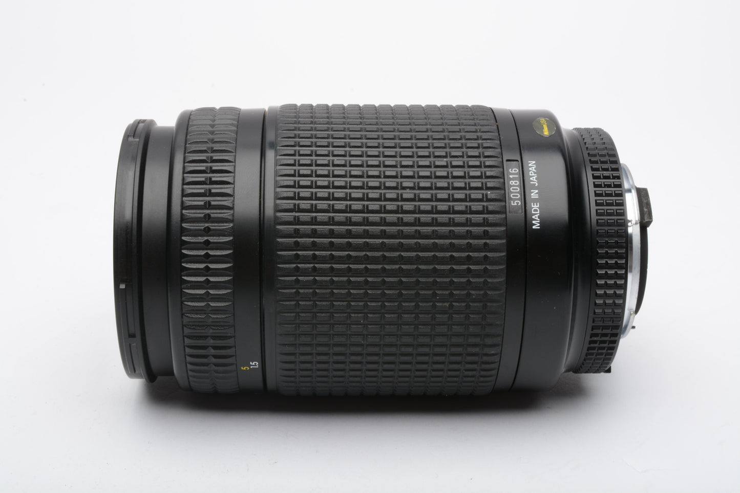 Nikon ED AF Nikkor 70-300mm f4-5.6D zoom lens, hood + caps