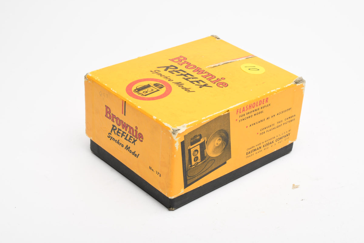 Kodak Brownie Reflex Synchro model, Manual, Box, Works!