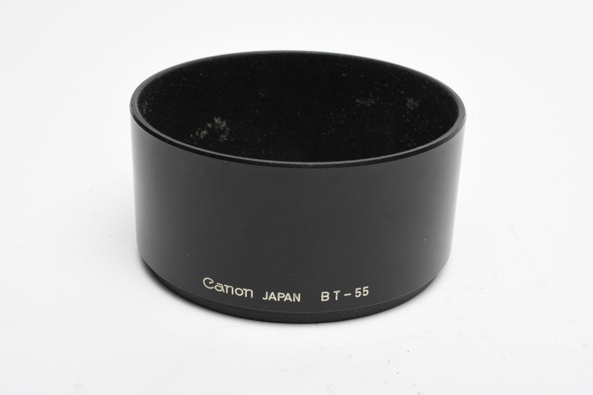 Canon BT-55 plastic lens hood, very clean, genuine Canon