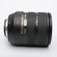 Nikon AF-S 24-120mm f3.5-5.6G ED VR zoom lens, caps, clean and sharp +UV