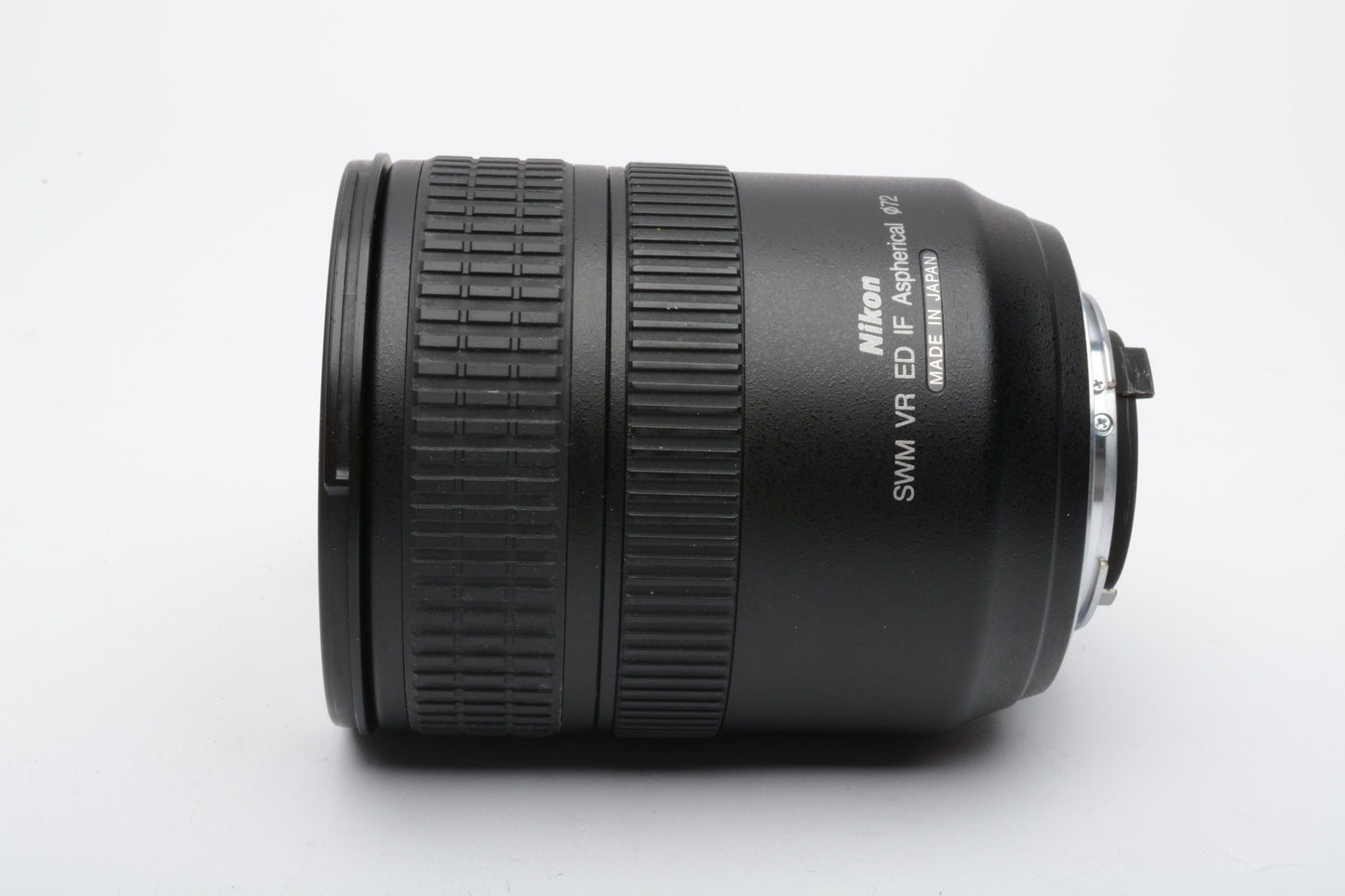 Nikon AF-S 24-120mm f3.5-5.6G ED VR zoom lens, caps, clean and sharp +UV