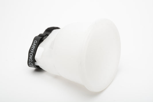 Dan Fong Universal light sphere diffuser w/white & amber domes