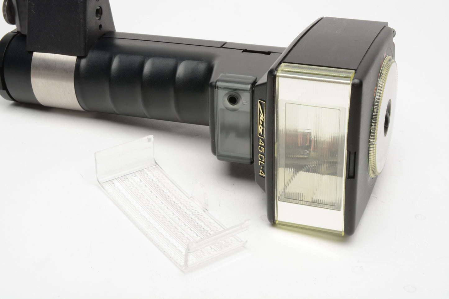 Metz Mecablitz 45 CL-4 Handle mount Flash Handle, Tested, Great