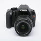 Canon Rebel T2i DSLR w/EF-S 18-55mm f3.5-5.6 IS, Only 2584 acts. +Pola & USB