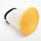 Dan Fong Universal light sphere diffuser w/white & amber domes