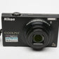 Nikon Coolpix S6100 Digital Point&Shoot 16MP (Black) +8GB SD, Case, Nice & Clean