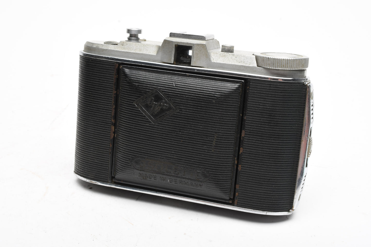 Agfa Isolette 120 folding camera w/Solinar 8.5cm f4.5 lens, Works!