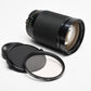 Vivitar MF MC 28-200mm f3.5-5.3 Nikon Ai-S telephoto zoom lens, 1A+Caps, Great!