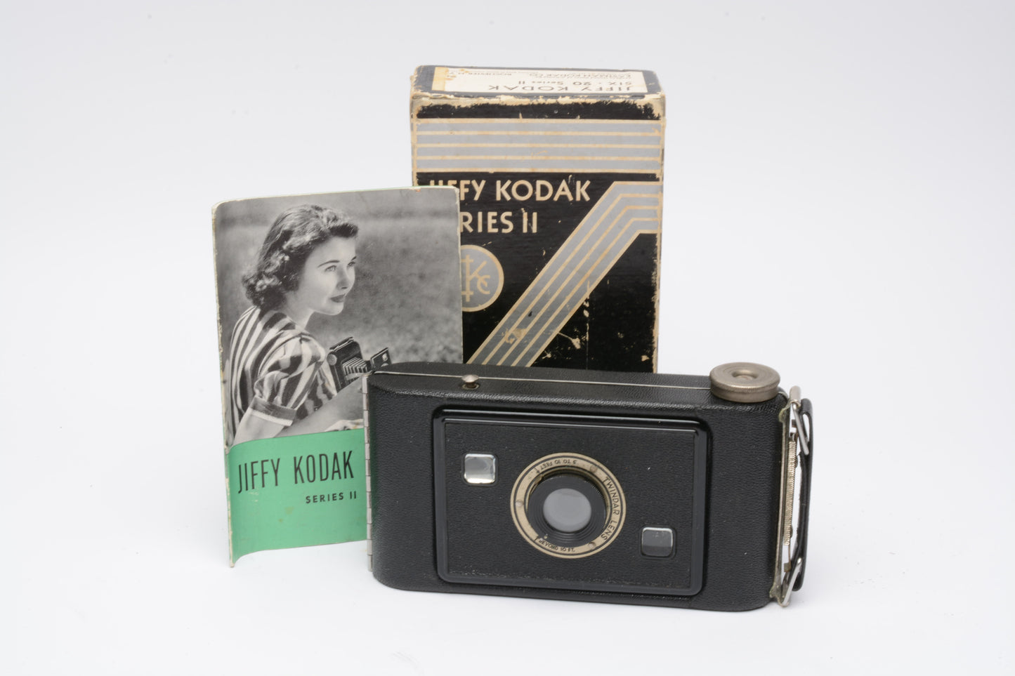 Jiffy Kodak Six-20 Series II Vintage Camera 620 film, Boxed