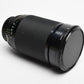 Vivitar MF MC 28-200mm f3.5-5.3 Nikon Ai-S telephoto zoom lens, 1A+Caps, Great!