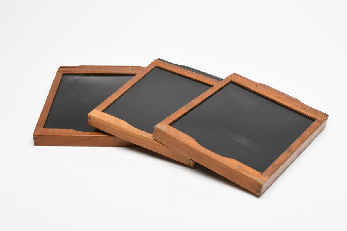 3X 4x5 wood sheet film holder (Brown) Very clean, Vintage