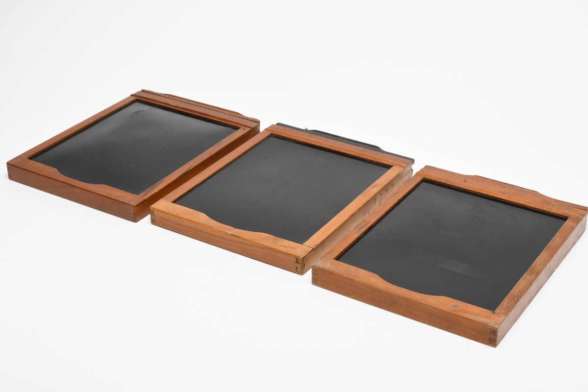 3X 4x5 wood sheet film holder (Brown) Very clean, Vintage