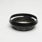 Leica Leitz lens hood #12504 + Series VII UVa for Summilux and Summicron 35mm lenses