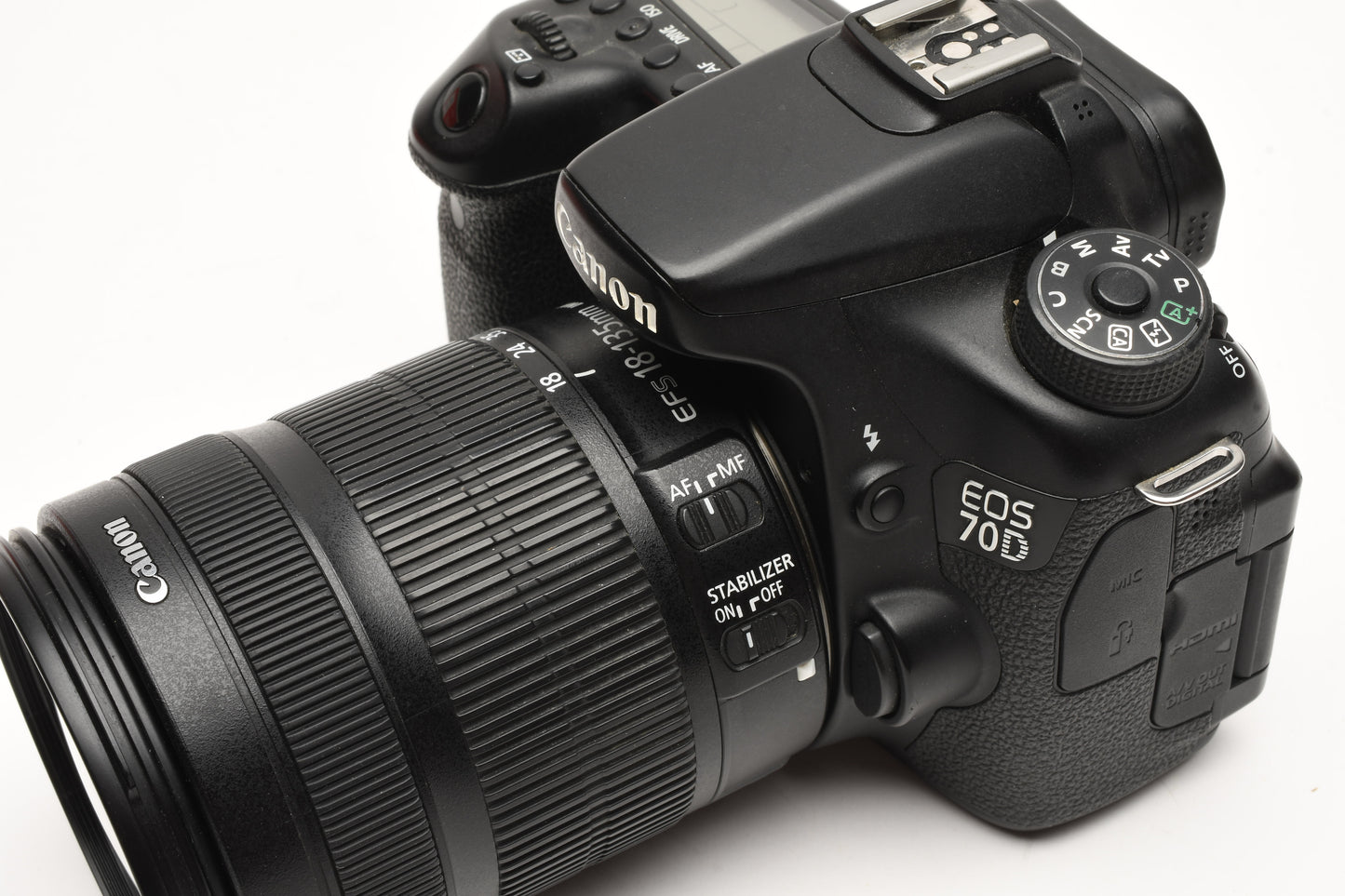Canon EOS 70D DSLR w/18-135mm IS STM Lens, Boxed, Clean, Nice
