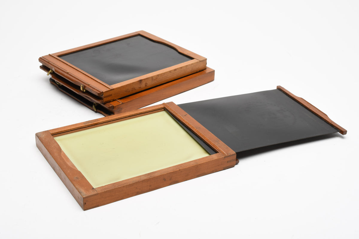 3X 4x5 wood sheet film holder (Brown) Very clean, Vintage