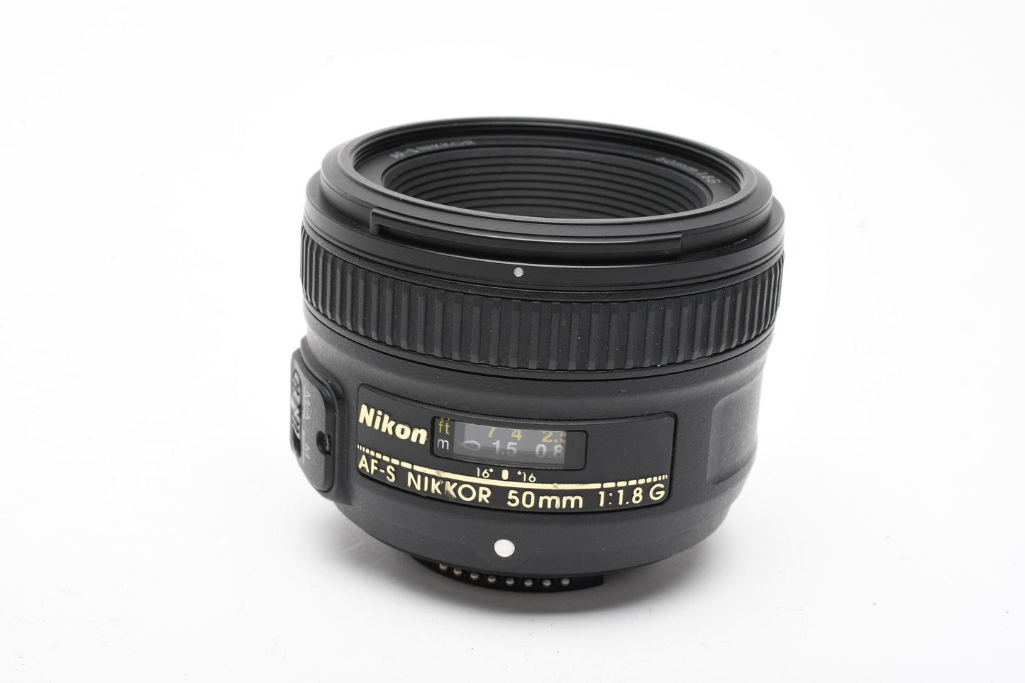 Nikon AF-S Nikkor 50mm f/1.8 G w/Caps, Great