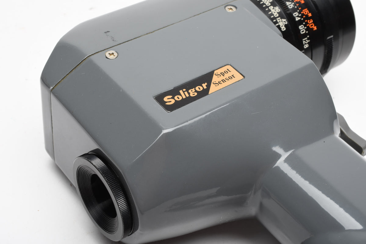 Soligor Spot Sensor- Handheld Spot Meter, Case, Clean, tested, accurate