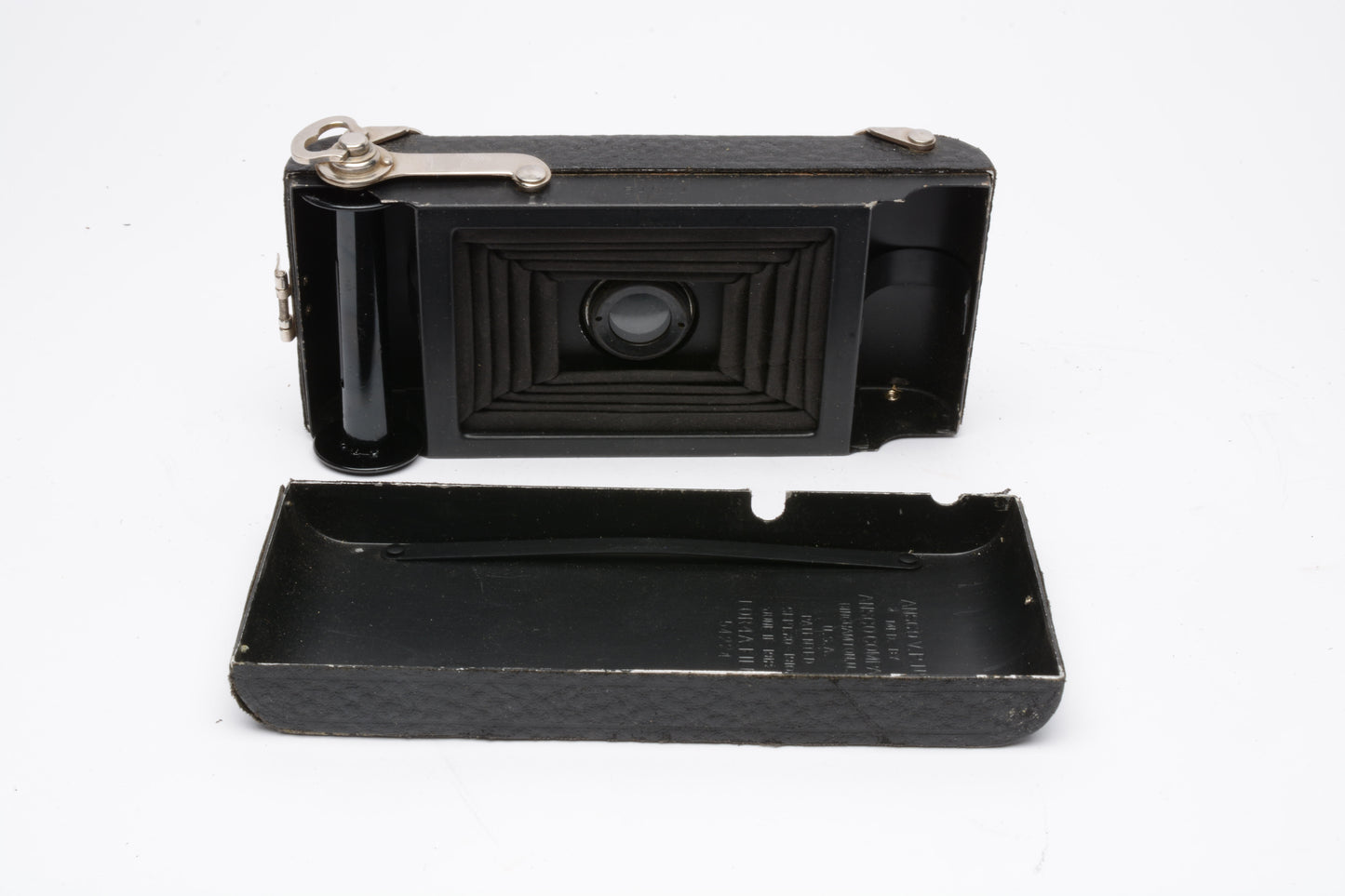 Ansco Pocket Vest No 1 Vintage Camera 2 1/4 x 3 1/4 Used 120 film, Boxed