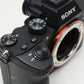 Sony A7 III Mirrorless Body, 12K Acts, (USA Version) w/batt+charger, Nice