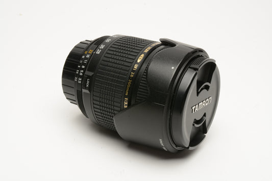 Tamron AF 28-300mm f3.5-6.3 XR LD IF Macro for Pentax A06, +Hood