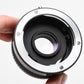 Komura Telemore 95 II 7KMC Teleconverter for Contax Yashica C/Y