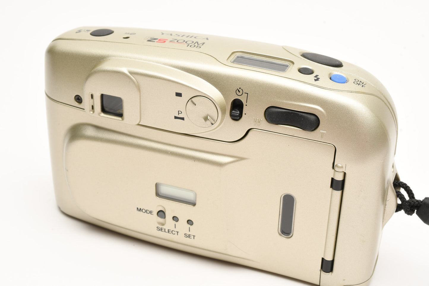 Yashica EZS Zoom 105 35mm Point&Shoot w/38-105mm zoom, tested, +Case