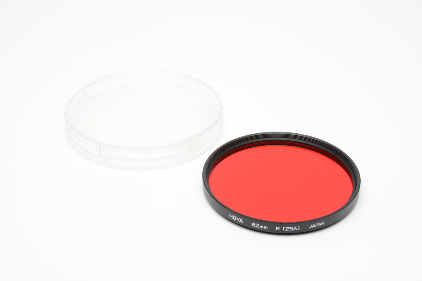 Hoya 82mm Red 25A filter in jewel case